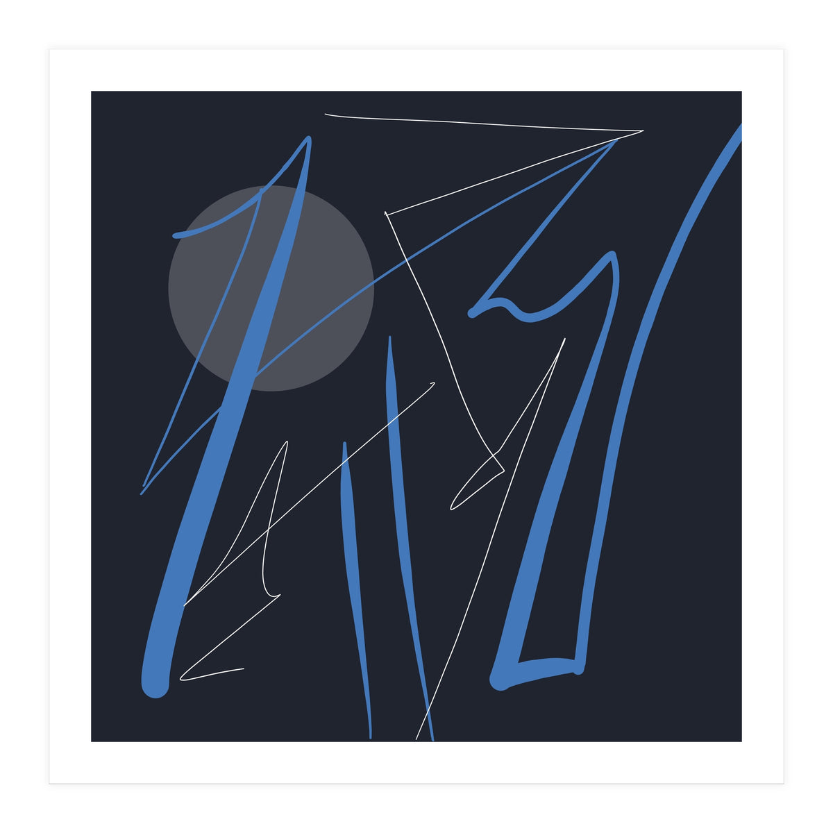 Pirilampo Azul (Print Only)