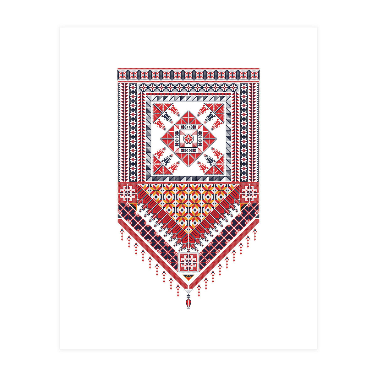 Tatreez Ornament 21 (Print Only)