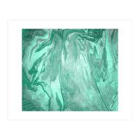 Green Abstract (Print Only)