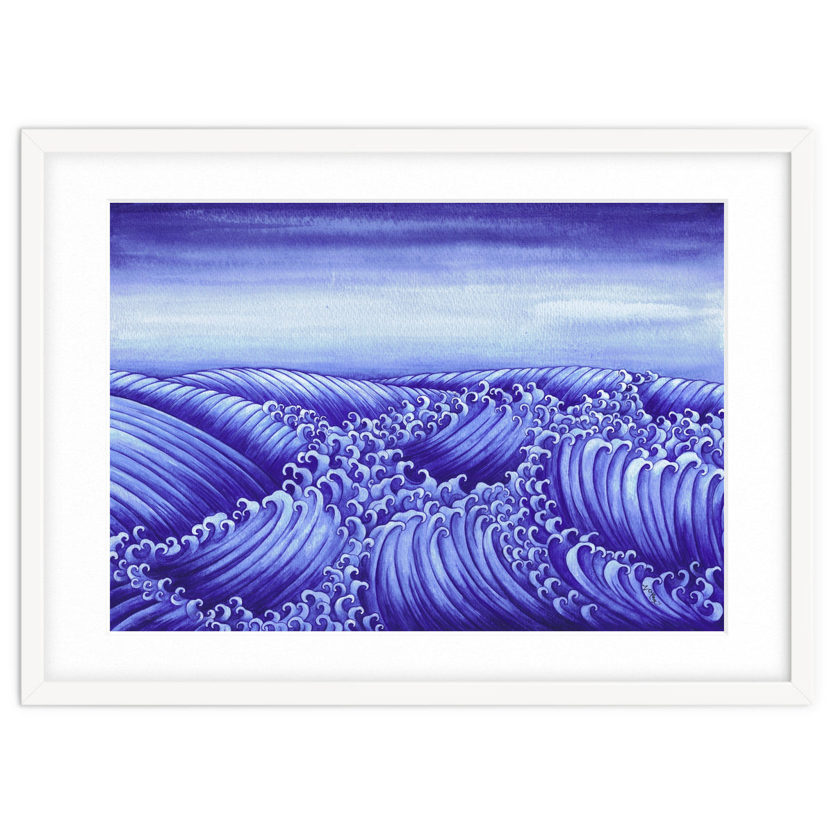 Turbulent Water Triptych part 2