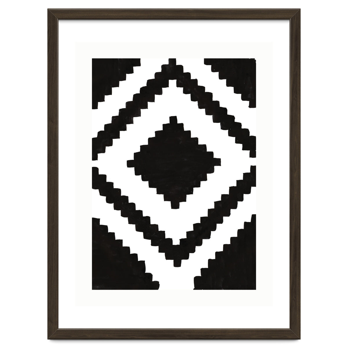 Patterns Aztec Black