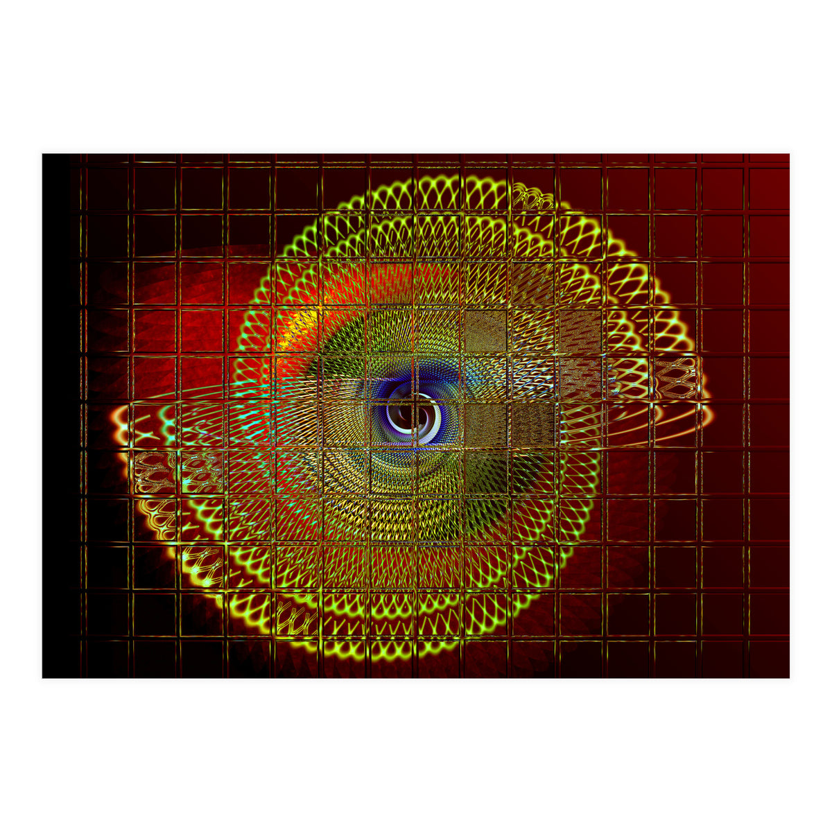 Illuminated helix #4 (Print Only)