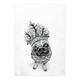 Indian Pug (Print Only) thumbnail
