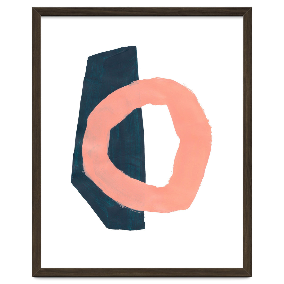 Teal Pillar Salmon Ring