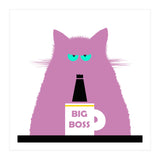 Big Boss Lilac Cat  (Print Only) thumbnail