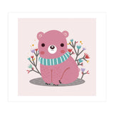Pink bear (Print Only) thumbnail