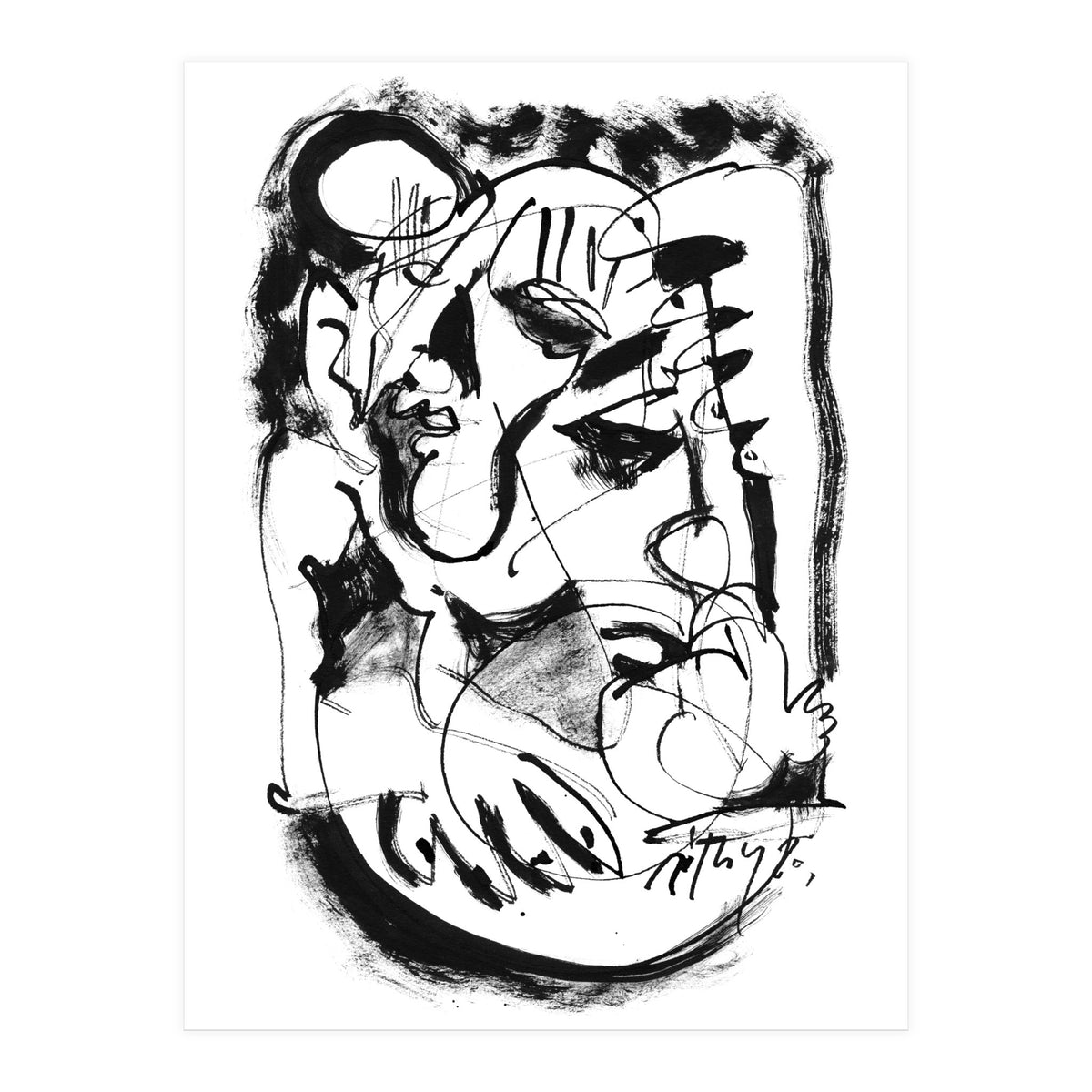 What the Future Holds - b&w (Print Only)