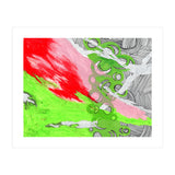 Green and Pink Spill (Print Only) thumbnail