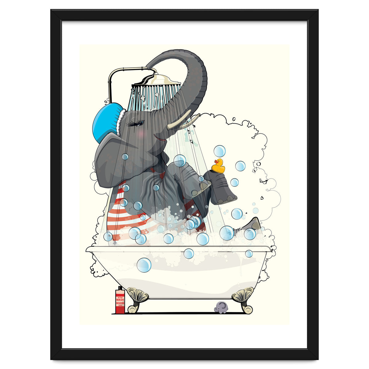 Elephant in the Bath, Funny Bathroom Humour