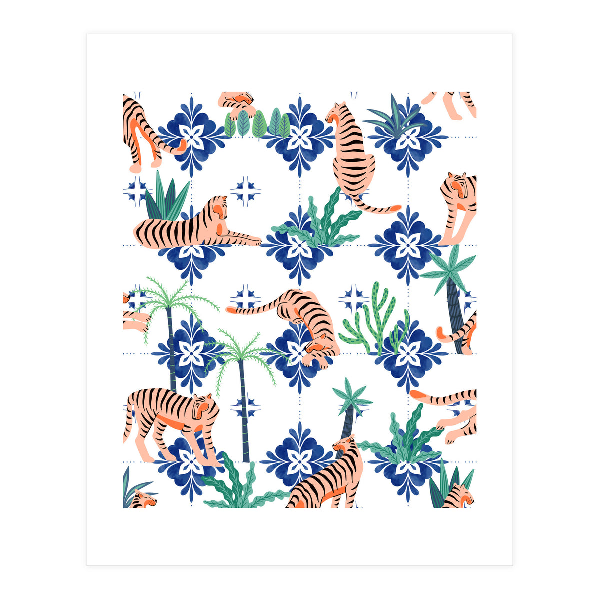 Tigers In Morocco (Print Only)