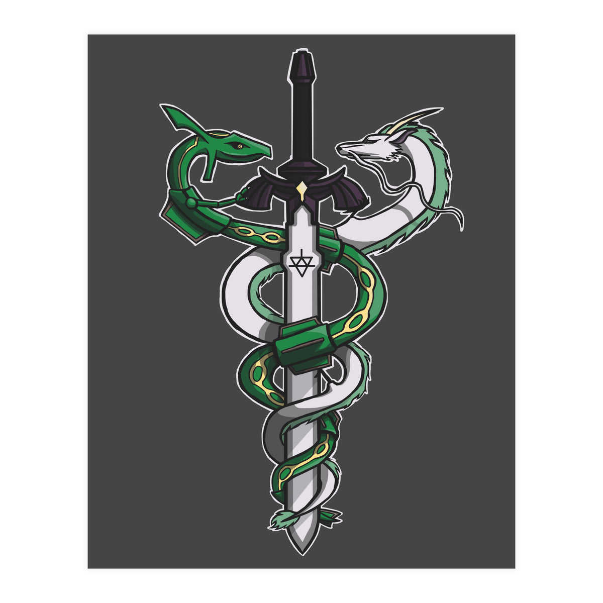 Dragon Sword (Print Only)