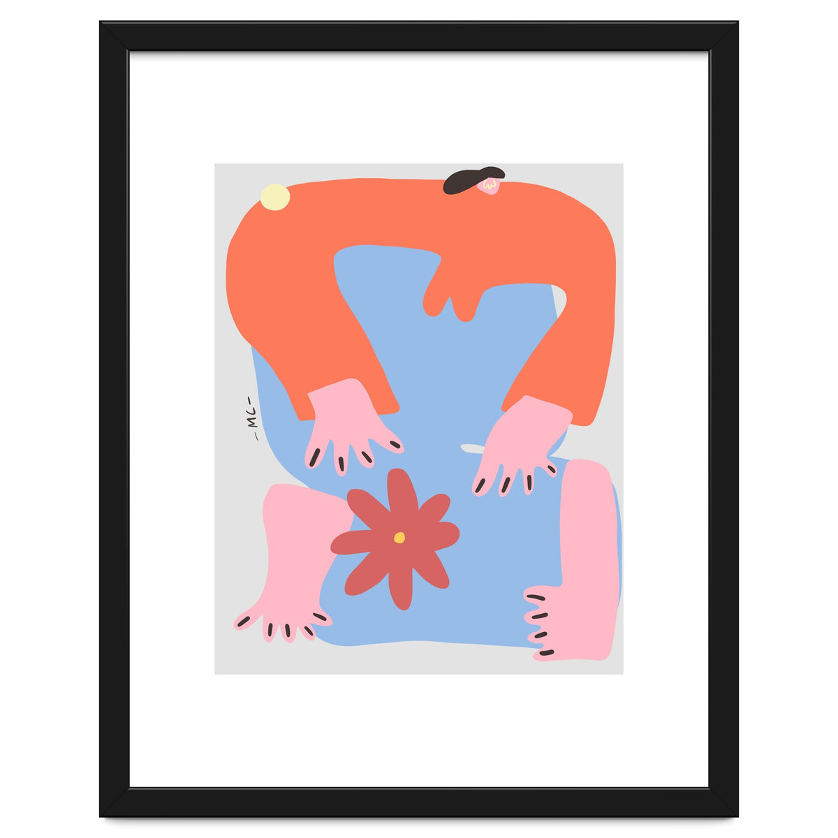 Women And The Flower