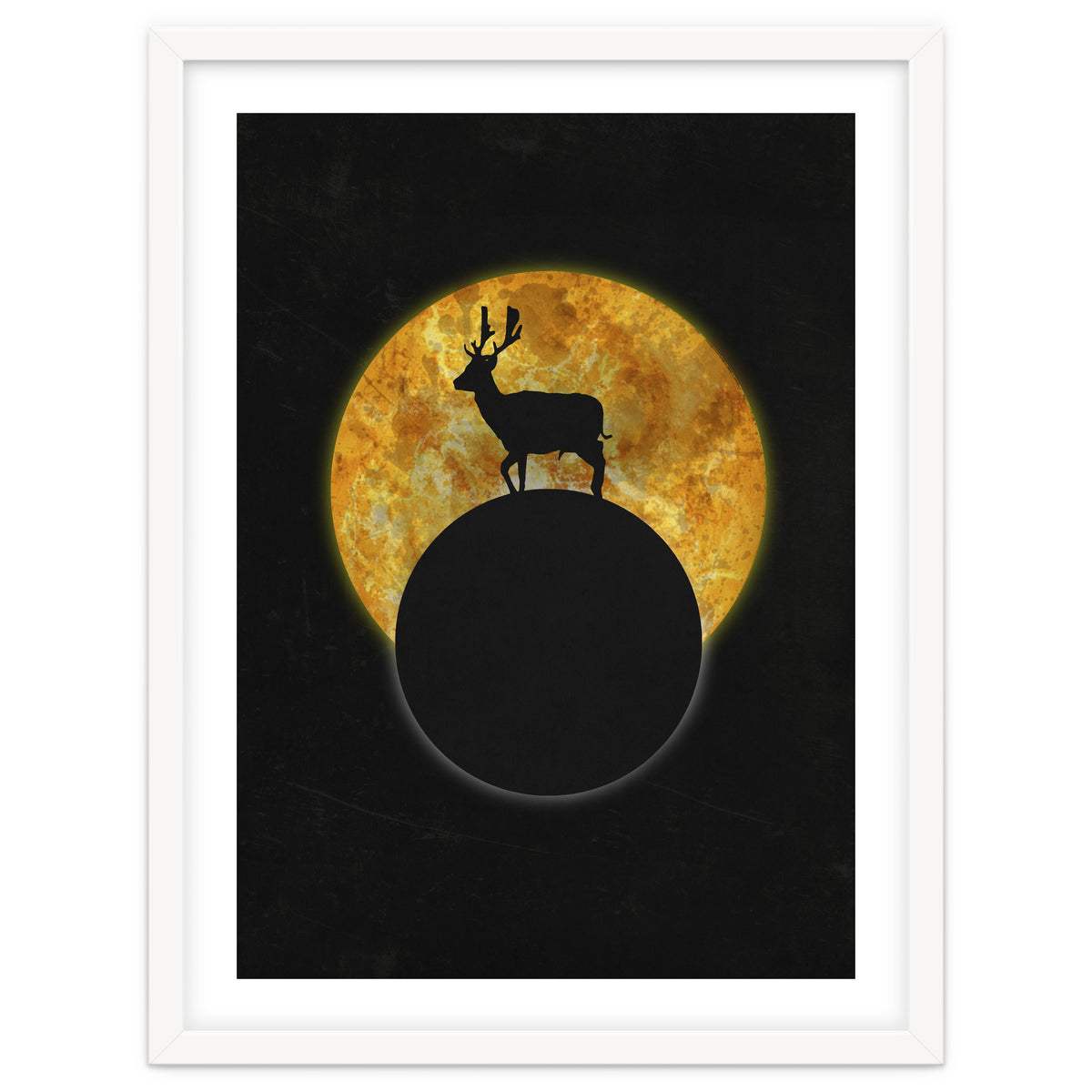 Deer On The Moon