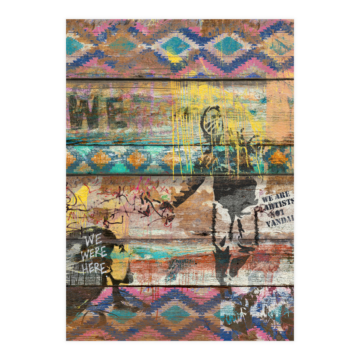 Art Isn't A Crime (Molotov Cocktail) (Print Only)