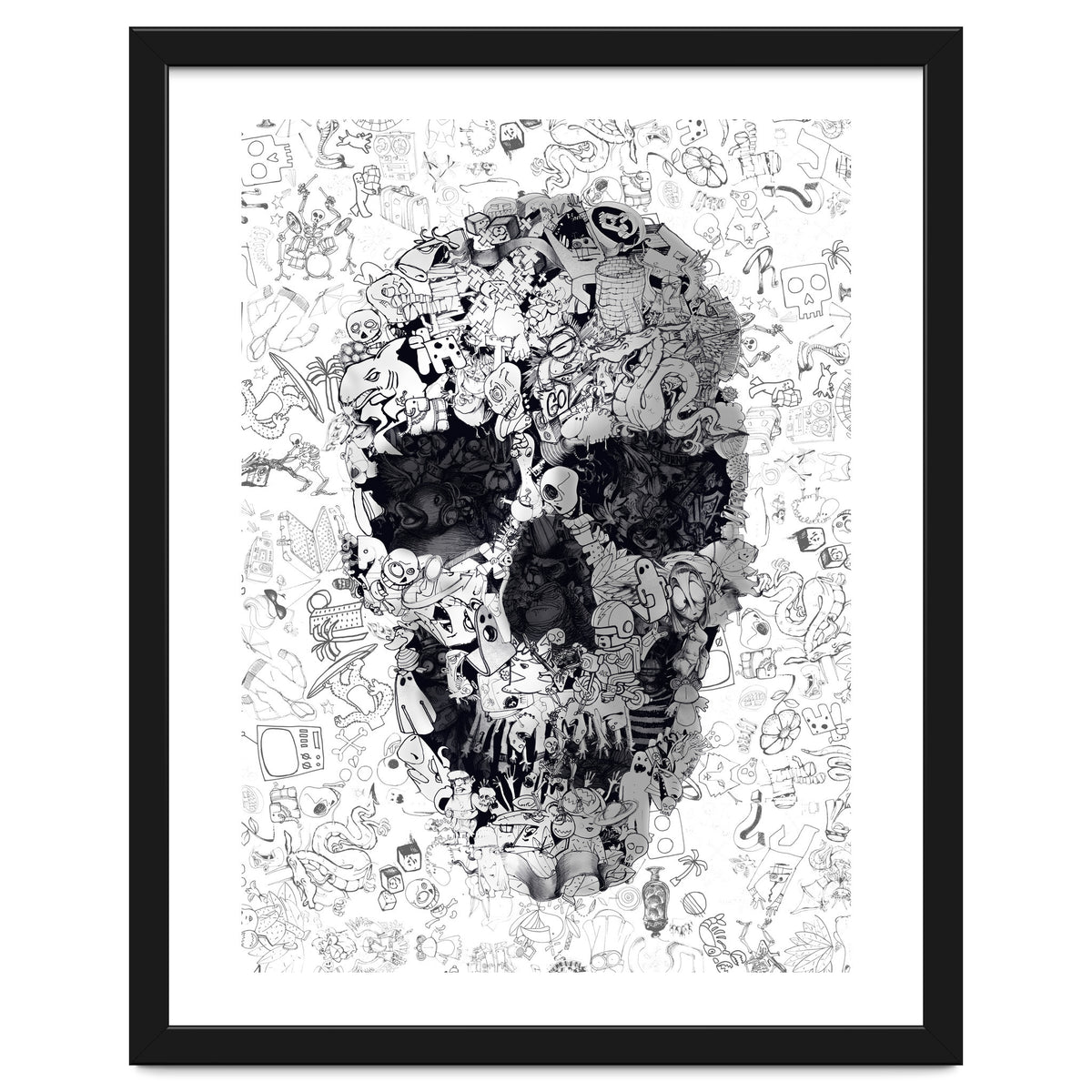 Doodle Skull