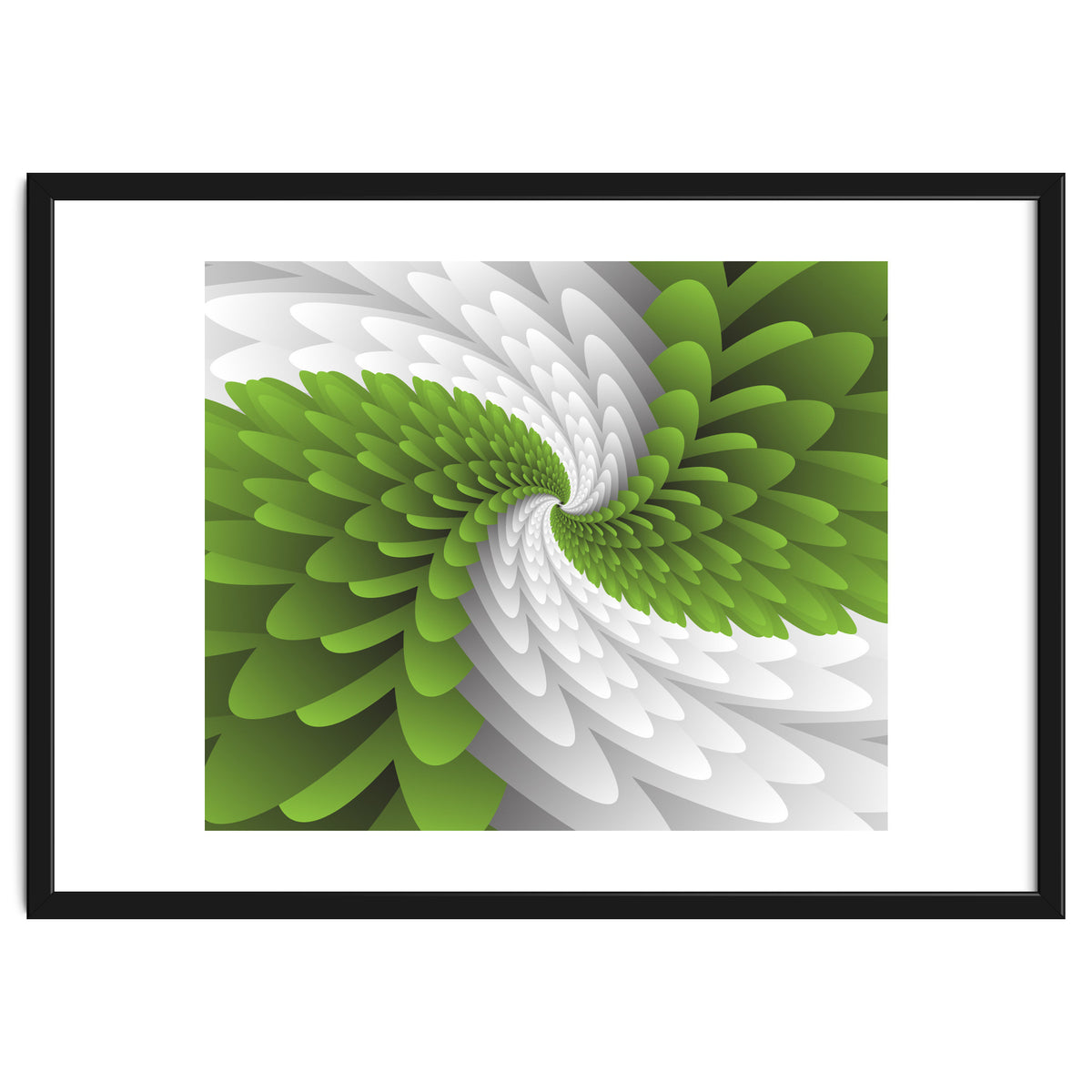 Green Majestic Wings