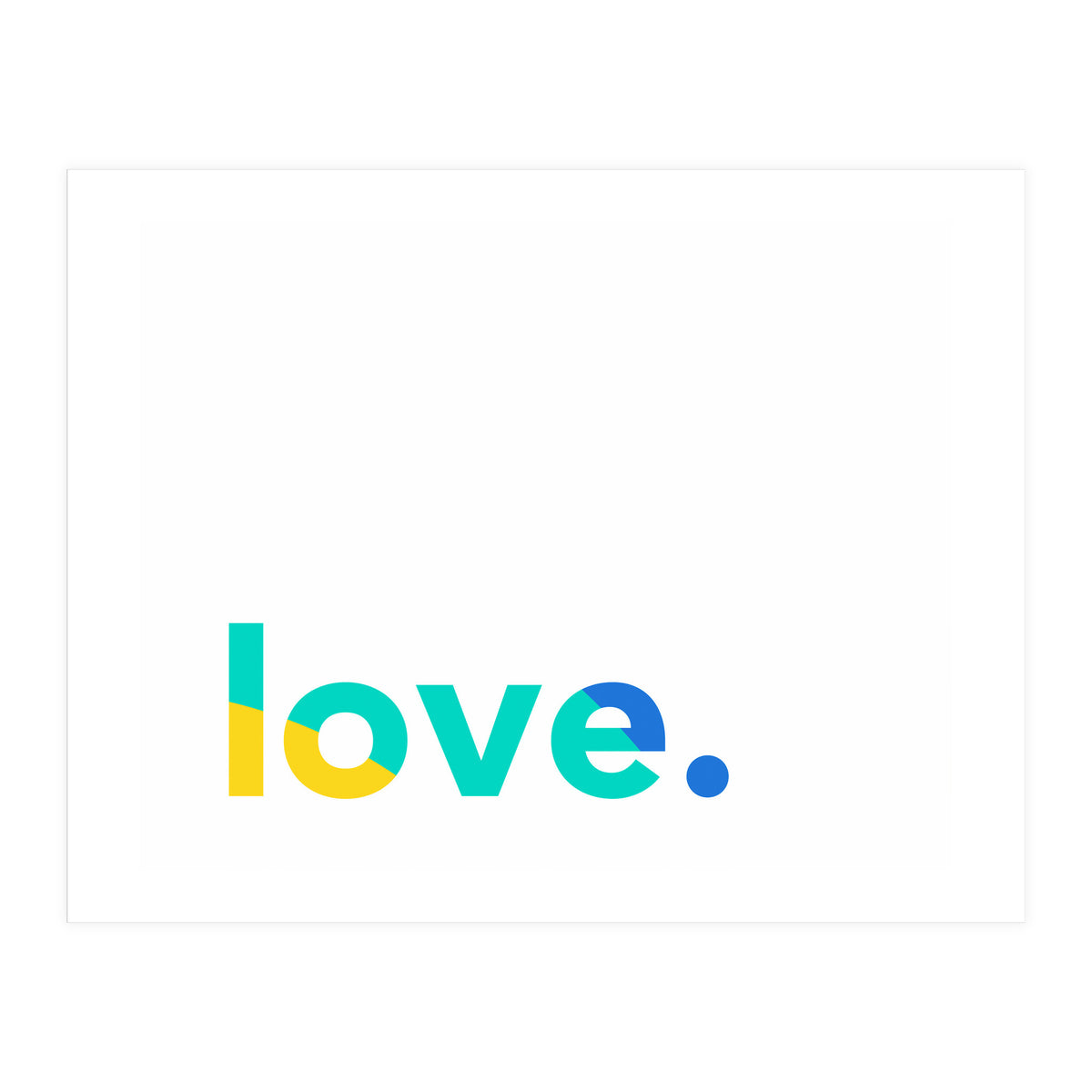 Love In Colors (Print Only)