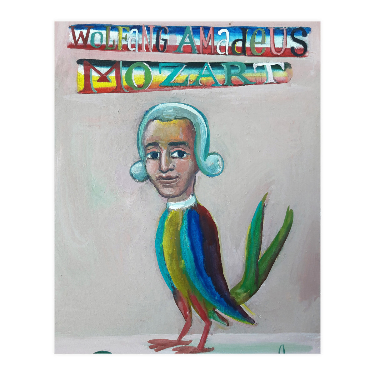 Mozart Bird 2 (Print Only)