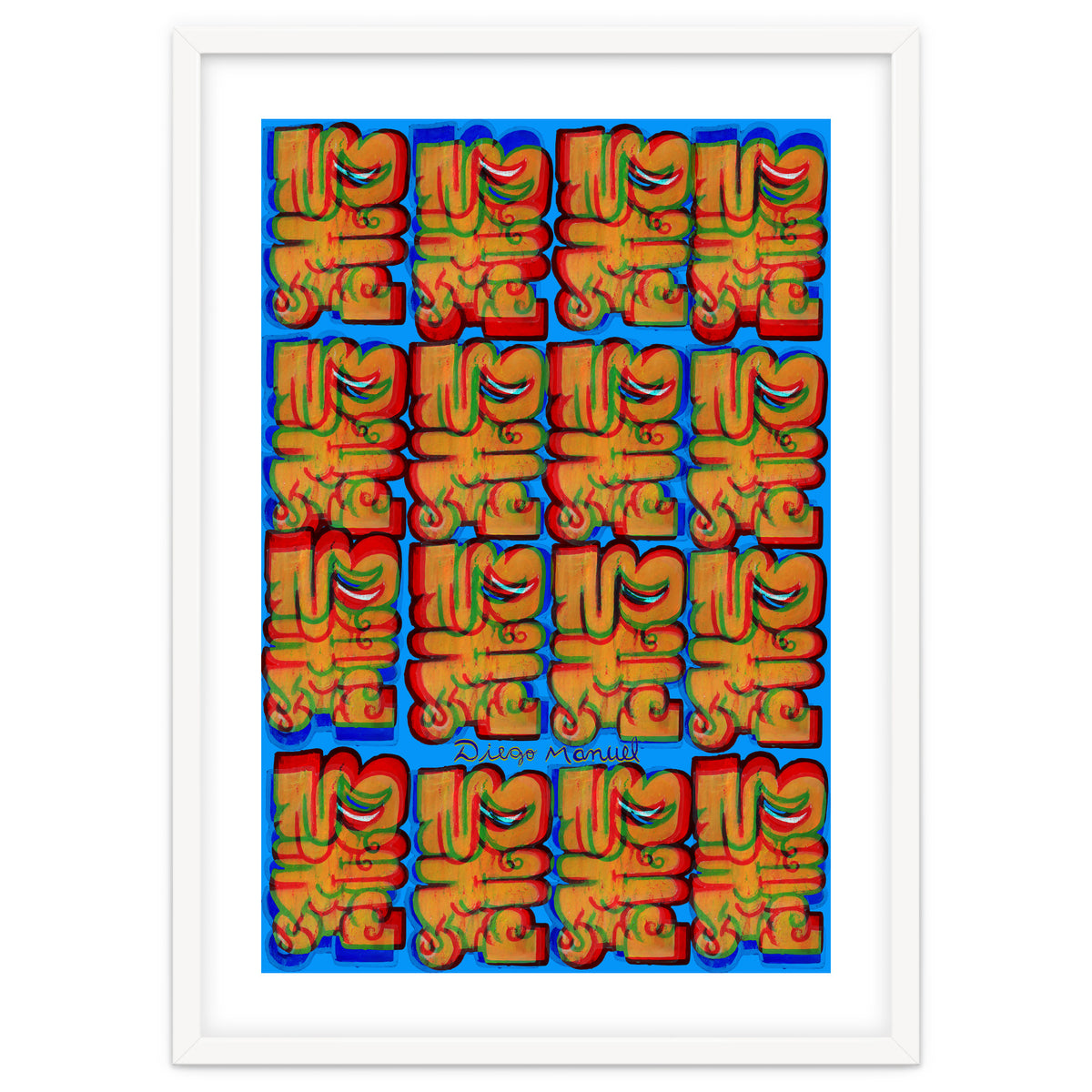 Graffitis 2021 Tapiz 132