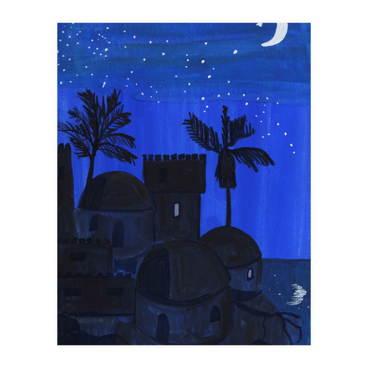 Night Landscape (Print Only)