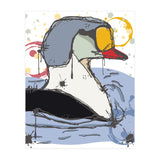 Male King Eider Duck Sketch (Print Only) thumbnail