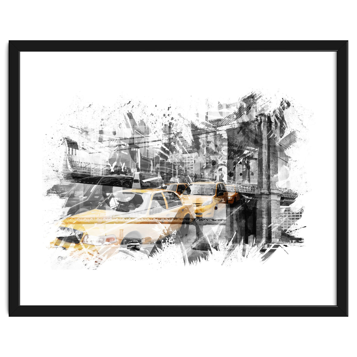 Modern Art NYC Collage