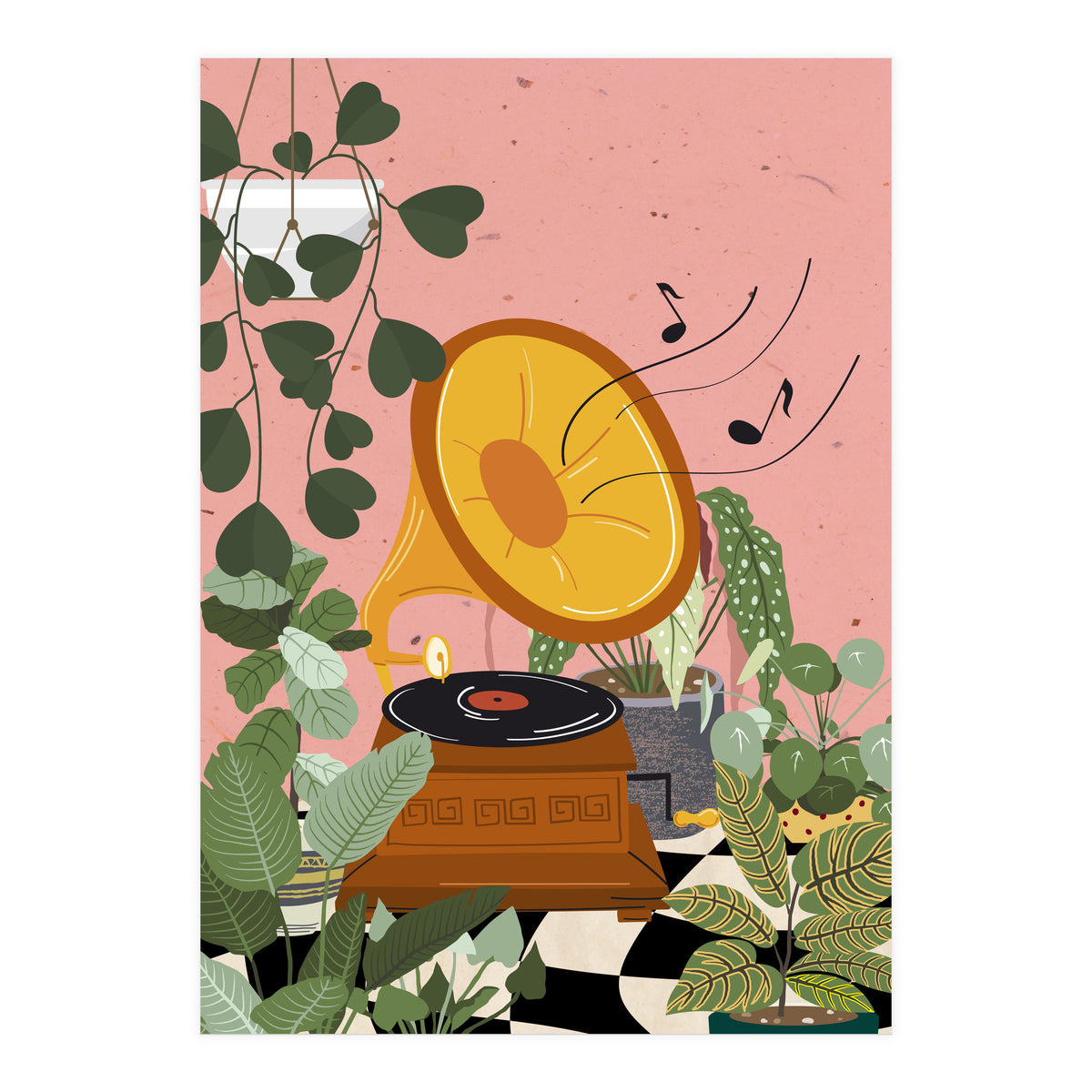 Music in My Garden (Print Only)