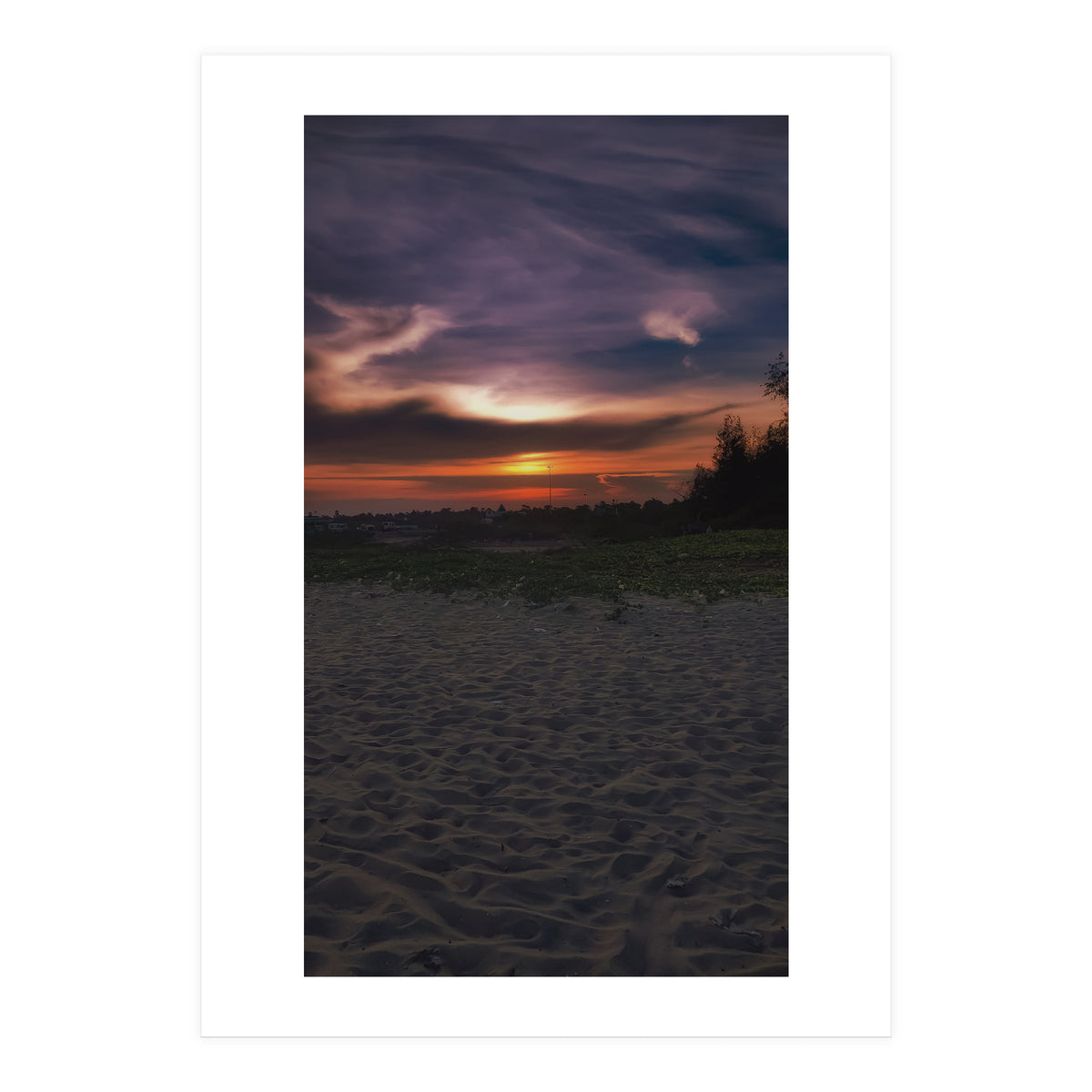 Beautiful Sunset View Point (Print Only)