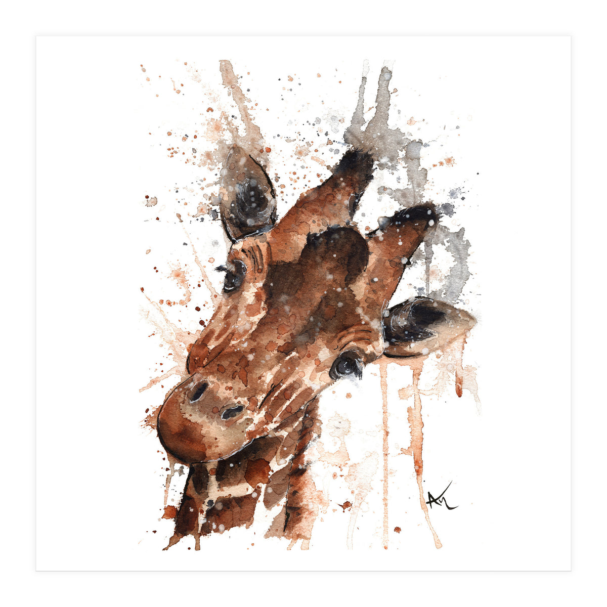 Giraffe- Wildlife Collection (Print Only)