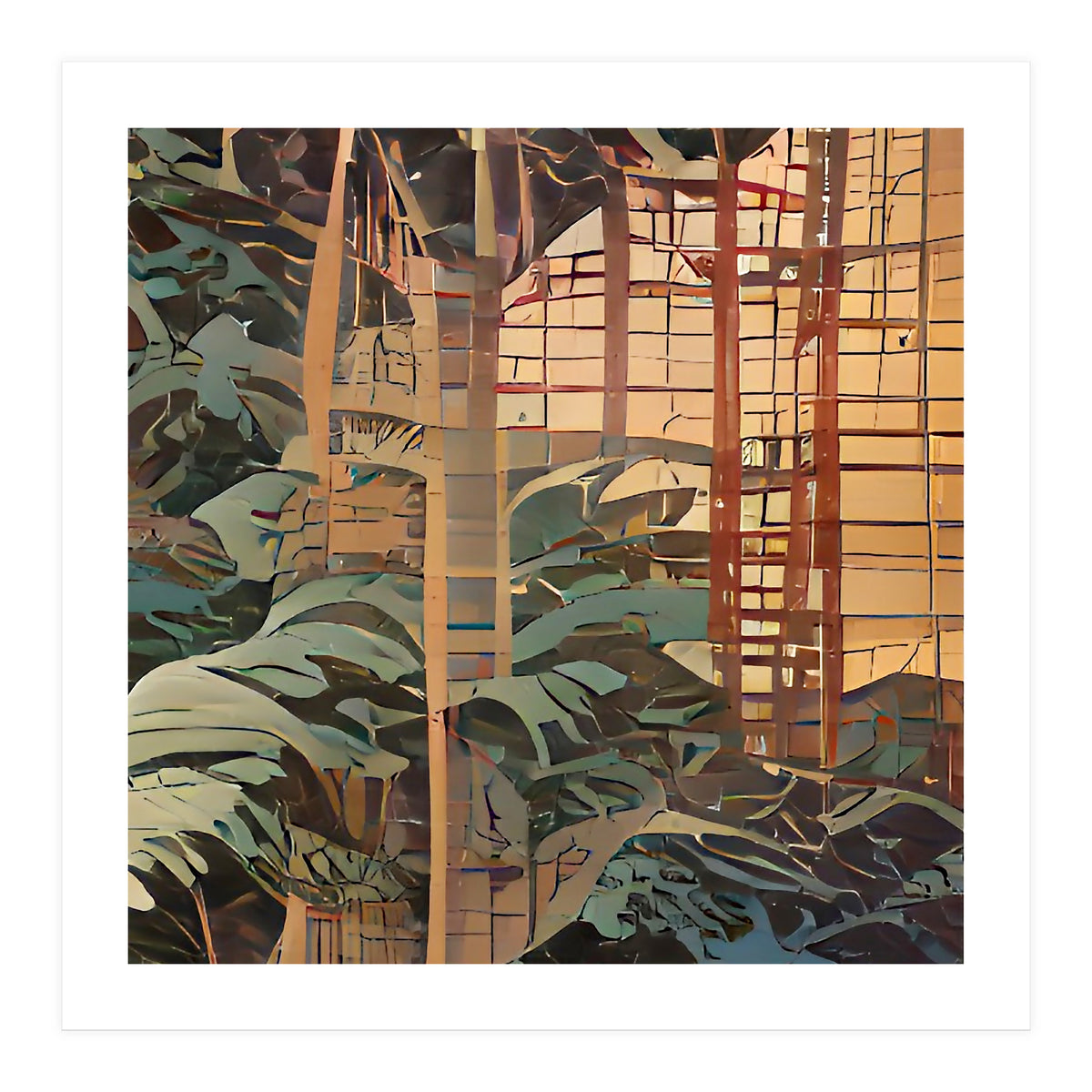 TROPICAL FOREST no4-A - UKIYO-e (Print Only)