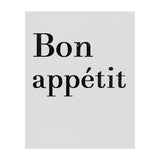 Bon Appétit, Grey (Print Only) thumbnail