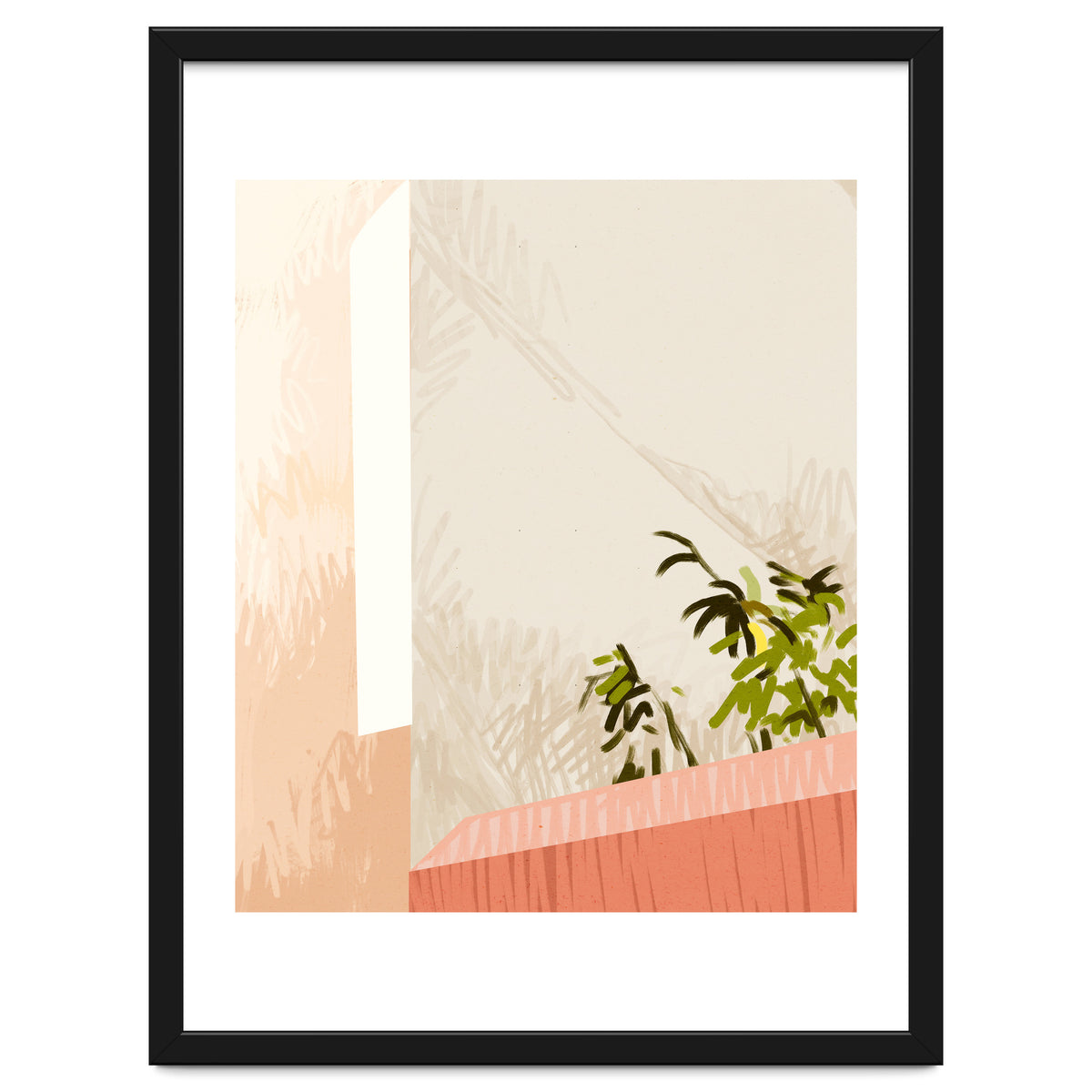 Lazy Afternoon #Abstract Digital Plants Grow