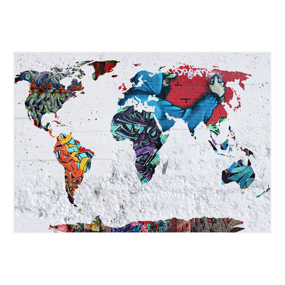 Map Graffiti (Print Only)