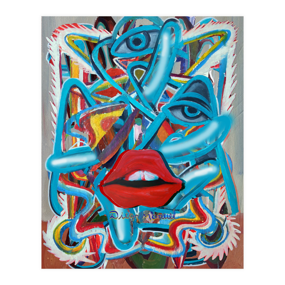 Graffiti Digital 2022 786 (Print Only)