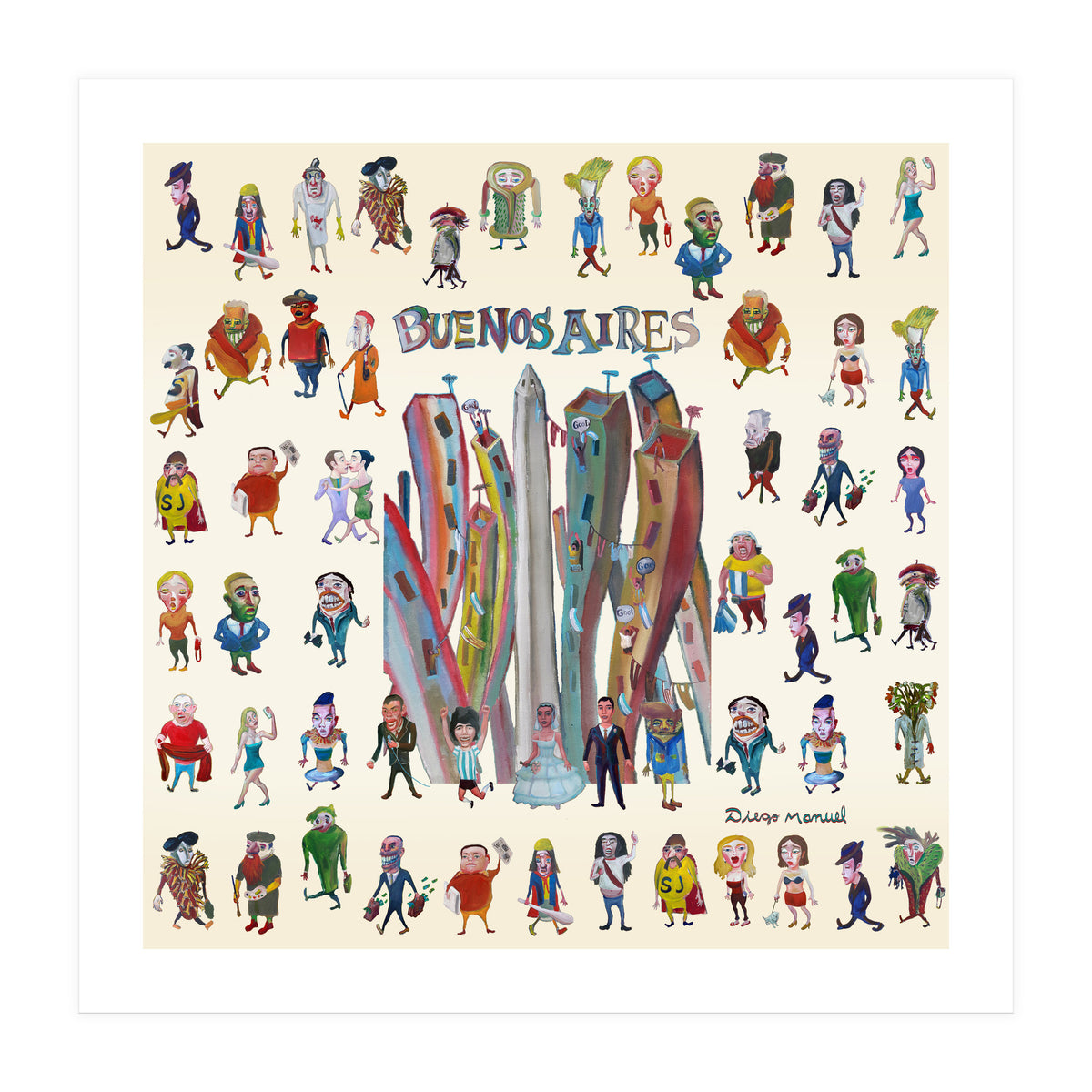 Gente De Buenos Aires (Print Only)