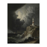 Lighthouse In A Storm (Print Only) thumbnail
