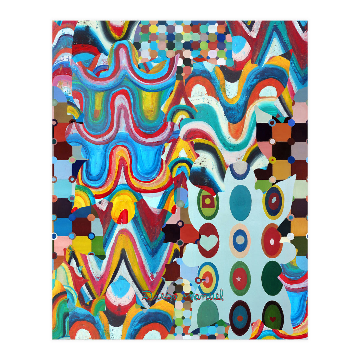 Pop Abstract 2023 Tapiz 77 (Print Only)