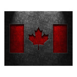 Canadian Flag Stone Texture (Print Only) thumbnail