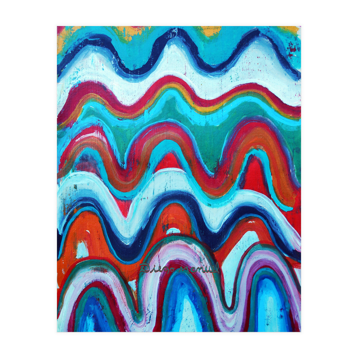 Pop Abstract A 86 (Print Only)
