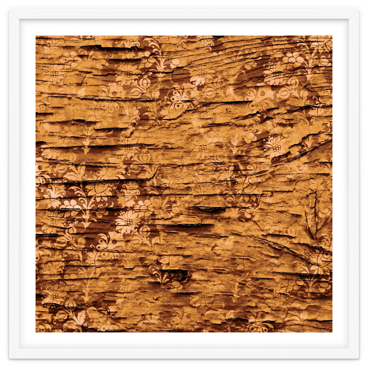 Wrinkled Ornament Old Gold