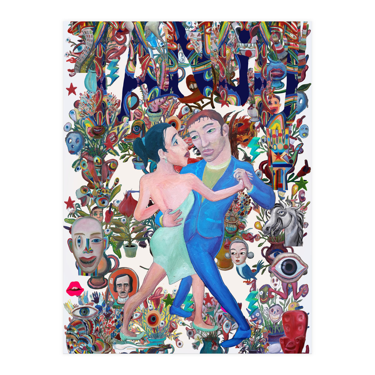 Tango Nuevo Tapiz 7 (Print Only)