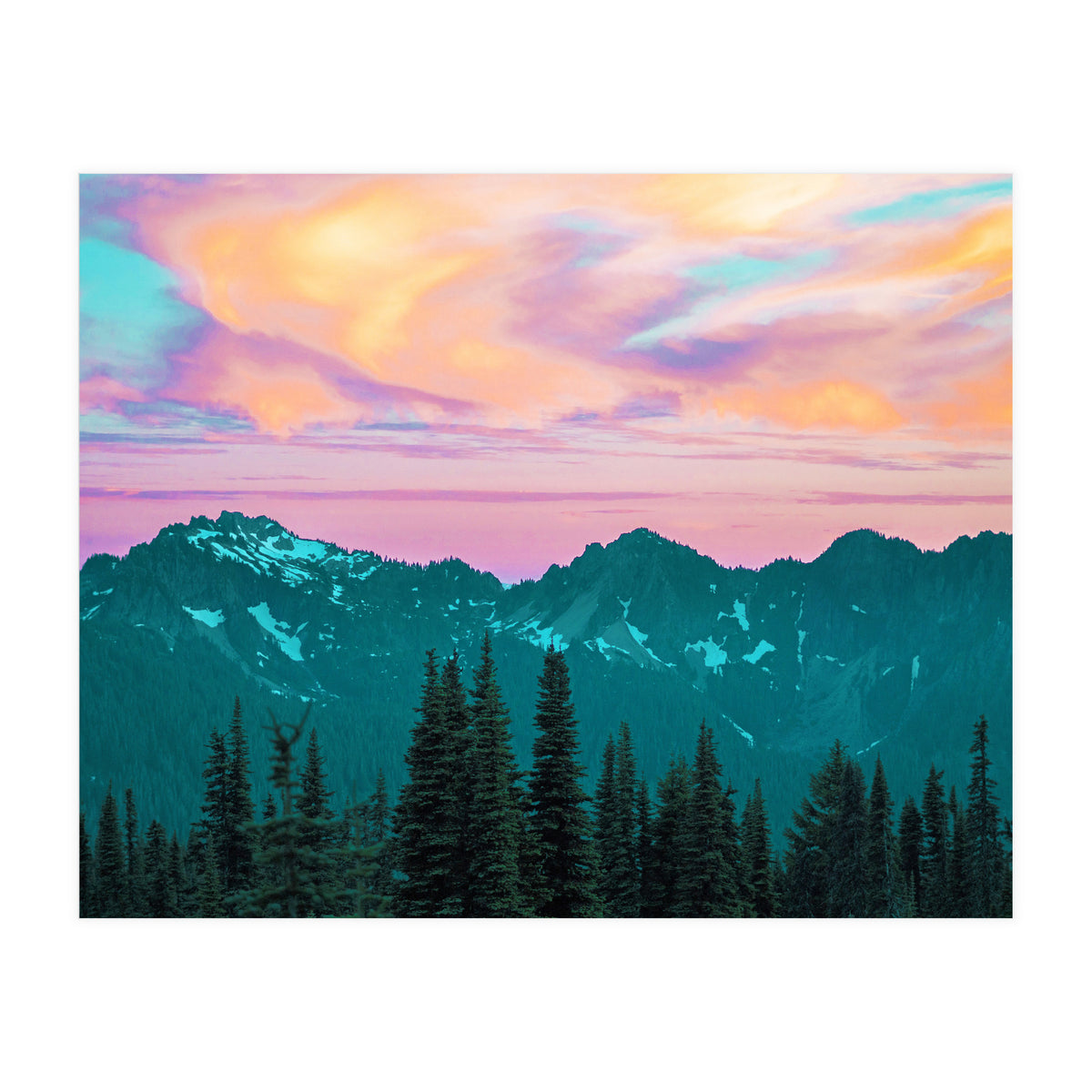Holographic Sky (Print Only)