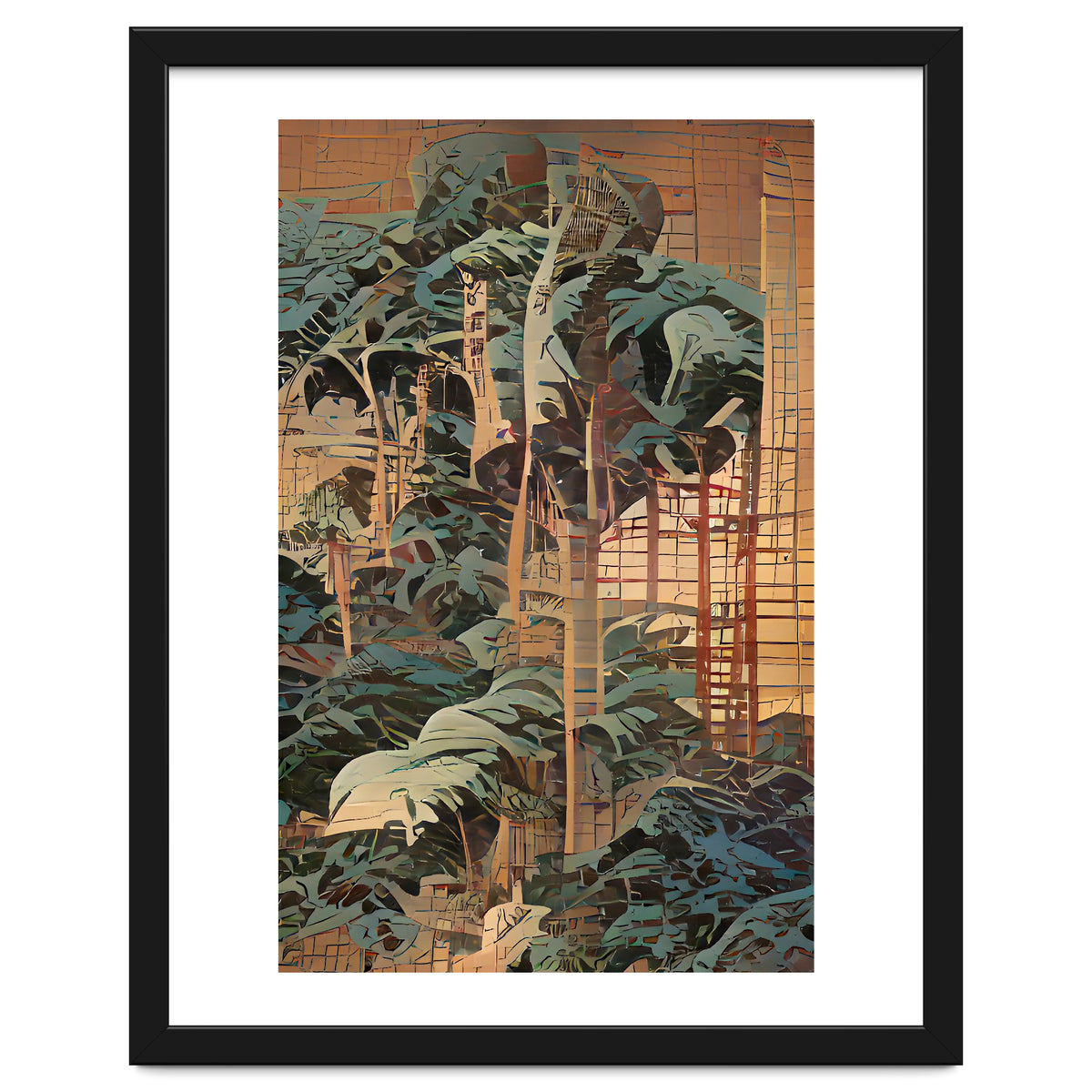 TROPICAL FOREST no4 - UKIYO-e