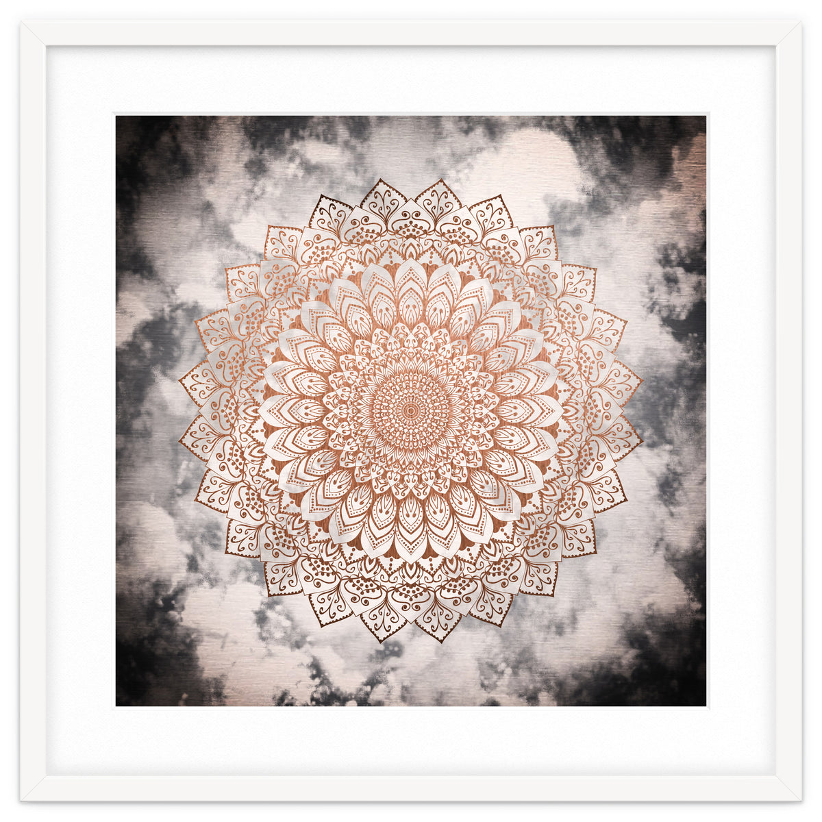 Rose Night Mandala