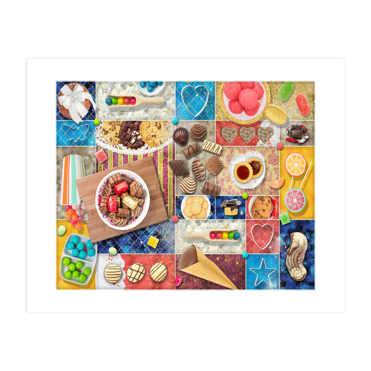 Confections Collage (Print Only)