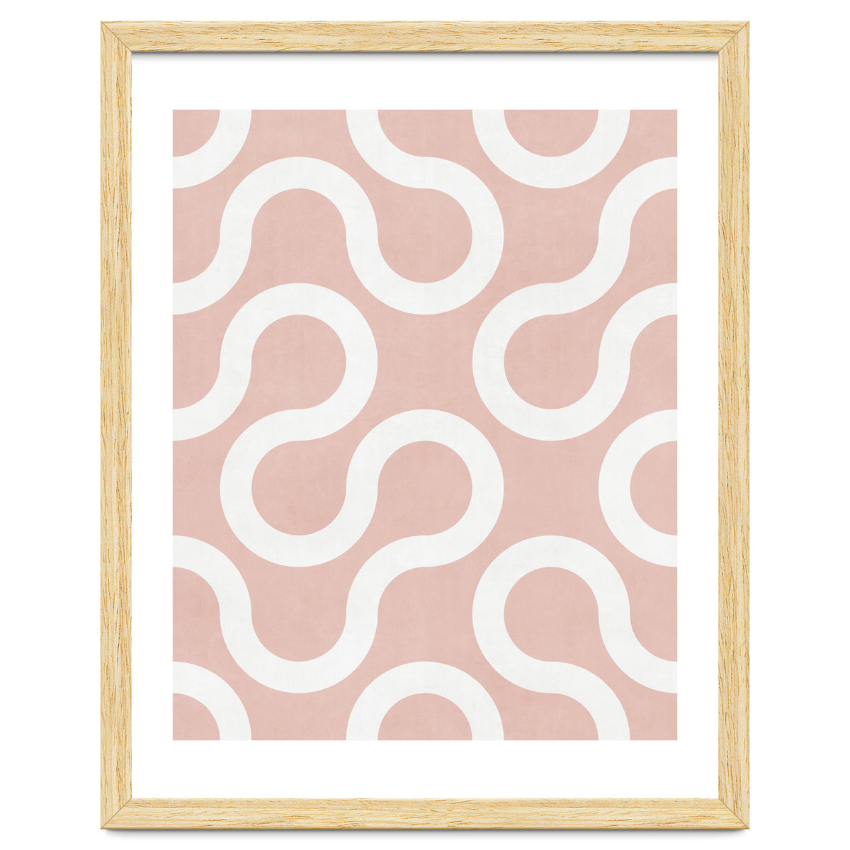 My Favorite Geometric Patterns No.29 - Pale Pink