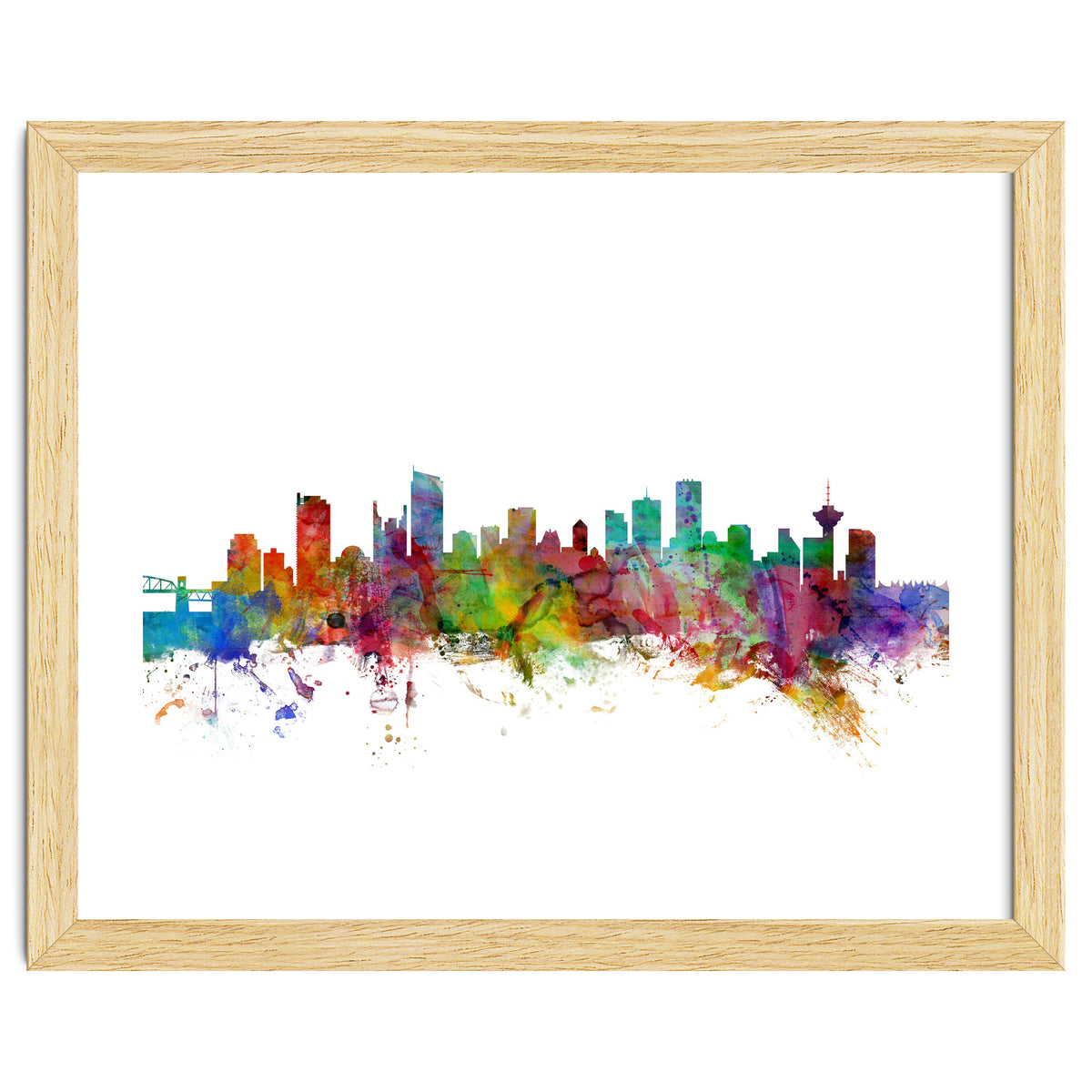 Vancouver Canada Skyline