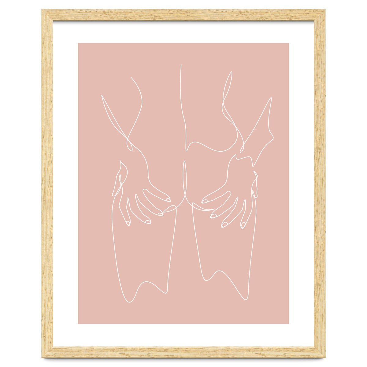 hot girl nude line pink