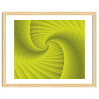Spiral Fractal Green Art