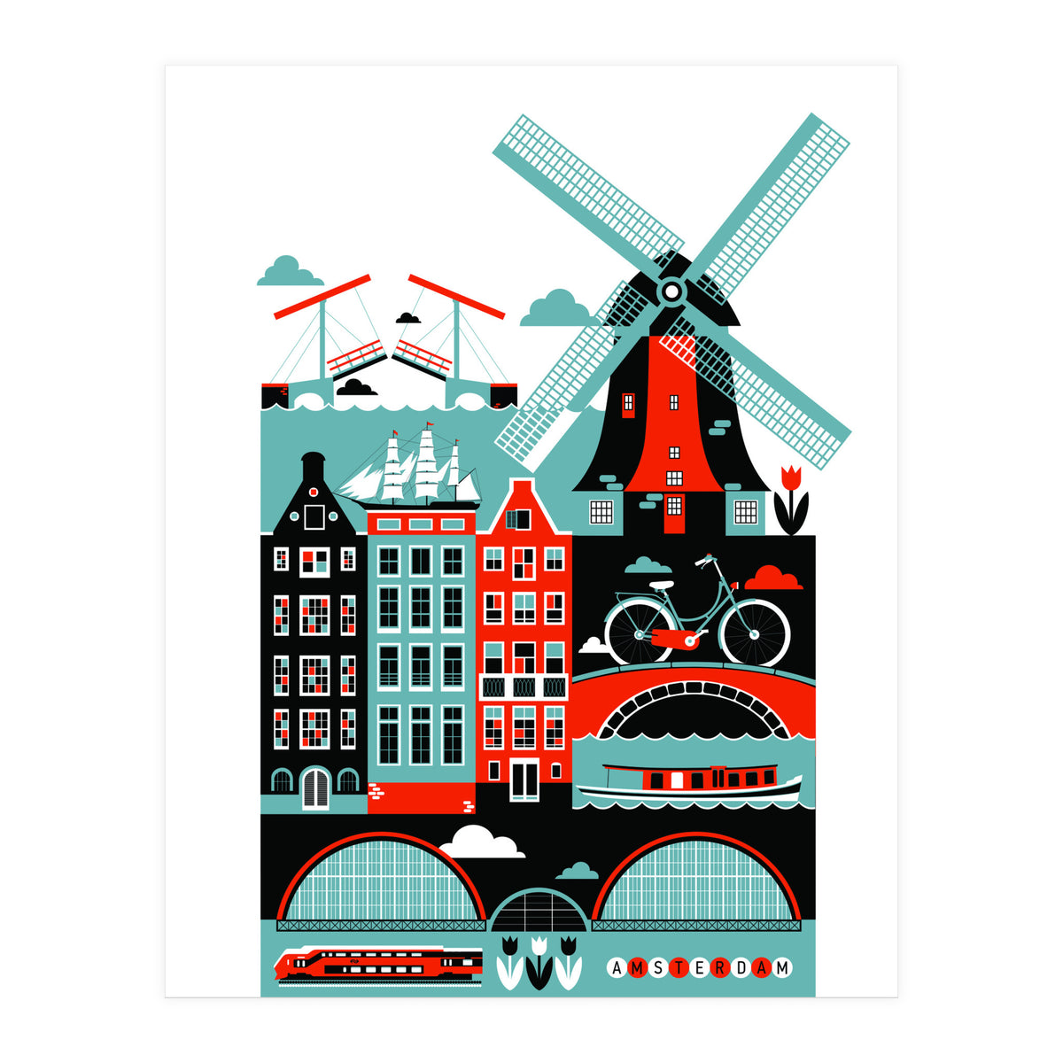 Amsterdam (Print Only)